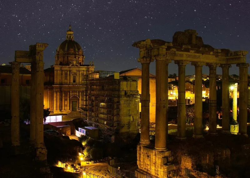 Ancient Rome at Twilight Walk